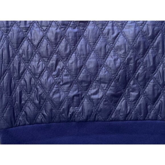 EP PRO Women's Soft Shell Bomber Golf Jacket Large Cobalt Quilted Zip Sportswear - Picture 5 of 10